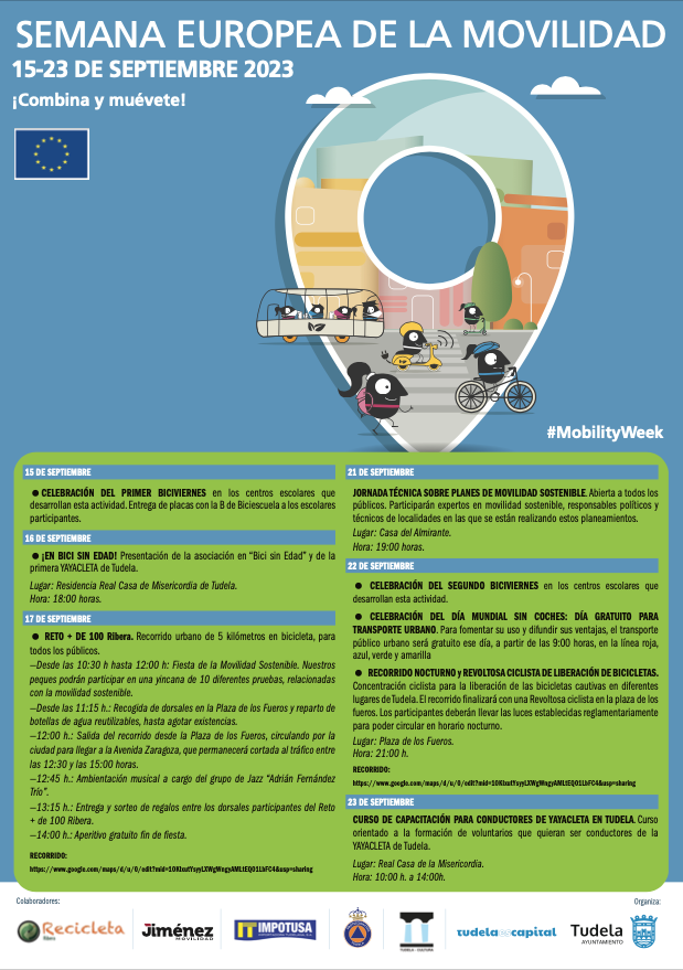 Cartel Semana Movilidad 2023