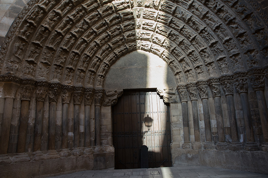 Puerta del Juicio. Catedral de Santa María de Tudela (Foto: B. Aldanondo)